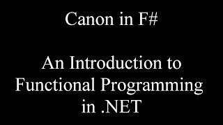 July 2024 Dot Net Meeting  An Introduction To Functional Programming In NET [upl. by Cuthbert]