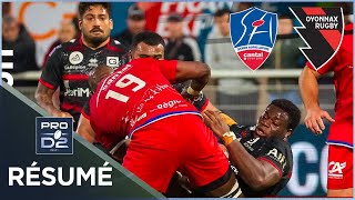 PRO D2  Résumé partie complète Stade Aurillacois vs Oyonnax Rugby  J9  Saison 20242025 [upl. by Rebmat710]