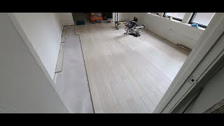 Eco Forest Bamboo Flooring installation [upl. by Elpmid84]