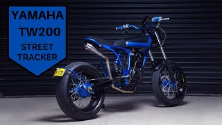 Yamaha TW200 Tracker build  how to build  test ride [upl. by Jacquelyn]