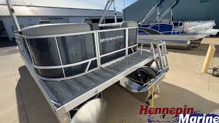 2025 Bennington 22 SSR Ocean Blue amp White 2 Log Pontoon at Hennepin Marine in Hennepin IL [upl. by Coniah89]