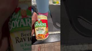 Chef Boyardee is the best canned food ChefBoyardee [upl. by Orecic]