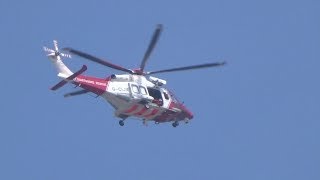 Coastguard Rescue GCIJX AgustaWestland AW139 [upl. by Katey]