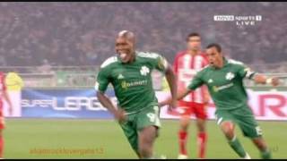 Djibril Cissé vs olympiakos [upl. by Maureen]