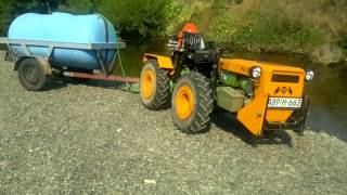 Pumpa za vodu Ferroni ML20 Rasprskivac MC3 tractor water pump [upl. by Emyaj]