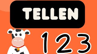 🌟 Leren Tellen 1️⃣2️⃣3️⃣ met Boerderijdieren 🐄🐑 🌈 Tel van 1 tot 10 Counting in Dutch [upl. by Gerick]