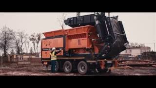 MOBILE SLOW SPEED SHREDDER MRW 285 [upl. by Glynn]