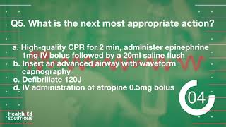 ACLS Megacode Scenario 3 Bradycardia to Ventricular Fibrillation to ROSC [upl. by Maude]