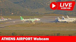 🔴 LIVE Webcam Athens Airport  15SEP2024 [upl. by Vanden]