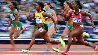 Top Ten Fastest 100 Meter Sprinters in History Women [upl. by Yroggerg295]