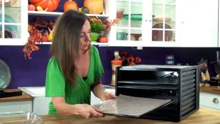 Excalibur Dehydrator Review Chef Tina Jos quotThingamabobsquot [upl. by Enelyak]