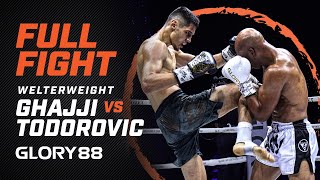 GLORY 88 Karim Ghajji vs Nikola Todorovic  Full Fight [upl. by Herschel]