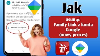 Jak usunąć Family Link z konta Google nowy proces  Usuń Family Link z konta Google [upl. by Yeliah]