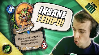 If you wanna climb FAST this is your deck  Hearthstone Thijs [upl. by Nnylyak]