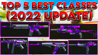 TOP 5 BEST OVERPOWERED CLASS SETUP in MODERN WARFARE Best Class Setup CoD MW [upl. by Batty]