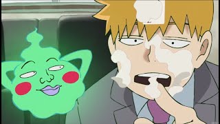 ALL REIGEN AND DIMPLE MOMENTS Mob Psycho 100 COMPILATION [upl. by Inamik]