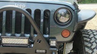 2013 Rock Devouring SRT 64L HEMI Jeep Wrangler Reviewed  Part 1 [upl. by Enait]