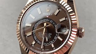 Rolex SkyDweller 326235 Rolex Watch Review [upl. by Telrats535]