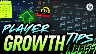 FIFA 22 CAREER MODE  PLAYER GROWTH TIPS [upl. by Matilde]