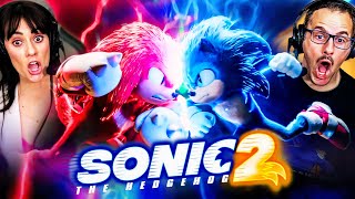 Sonic The Hedgehog 2 MOVIE REACTION FIRST TIME WATCHING Knuckles  Tails  Shadow Post Credits [upl. by Betti]