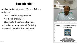 Mobile Ad Hoc Networks MANETs with Smart Antennas By Dr B B Mangaraj [upl. by Soirtimid889]