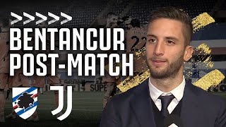 🎙 Rodrigo Bentancur PostMatch Interview  Sampdoria 02 Juventus  Serie A [upl. by Tnilk]