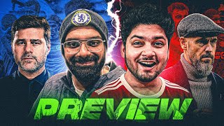 Manchester United vs Chelsea Preview  Drog BABA and ONEMUFC Rift Stream [upl. by Nilad]