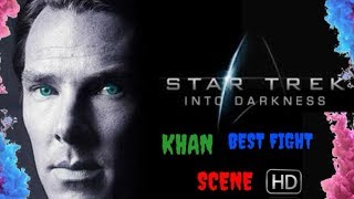 star trek into darkness  khan vs admiral marcus ship fight scene  Movies hollywood [upl. by Erlin786]