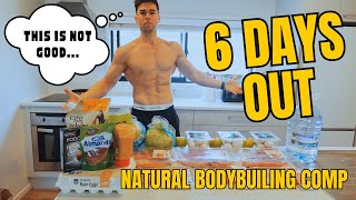 EXTREMELY LOW CARB DEPLETION DIET  MENS NATURAL PHYSIQUE COMPETITOR [upl. by Clercq]