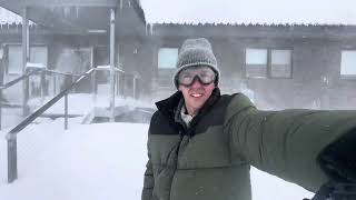 Me in Blizzard at Perisher 2024 beautiful [upl. by Ailey70]