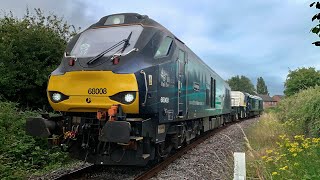 68008 68002 ‘ 6C52 Heysham Harbour PS  Sellafield ‘ 24th July 2024 [upl. by Zachar913]