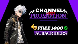 Live YouTube Channel Checking Promotion  200 Subscriber Free😃✅livepromotion subscribe [upl. by Sualohcin846]