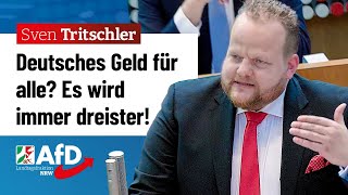 Deutsches Geld für alle Es wird wirklich immer dreister – Sven Tritschler [upl. by Anaihs]