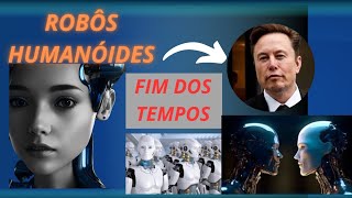 ELON MUSK LANÇA ROBÔ HUMANÓIDE DA TESLA  O FUTURO JÁ CHEGOU  CUIDADO A BÍBLIA É REAL [upl. by Corrie]