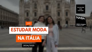 Estudar moda na Itália [upl. by Attelra]