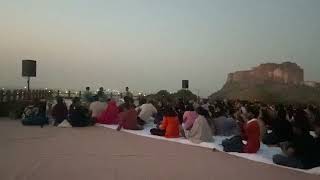 Carnatic music at Rajasthan International Folk Festival Jodhpur classicalmusic [upl. by Aynahs]