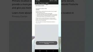 របៀបឆែក Primary Location Facebook Account ថា វា ចាប់នៅទីតាំងណា 2 [upl. by Shimberg]
