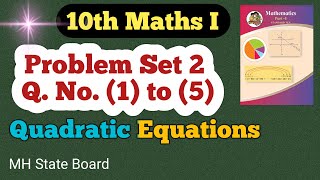 Class 10 Maths Algebra Problem Set 2 Q No 1 to 5 [upl. by Lory112]