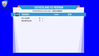 Sutherland v Mosman [upl. by Ardnikat]