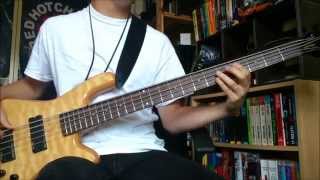 Periphery  Froggin Bullfish bass cover [upl. by Eimmis]