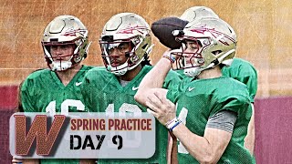 FSU Football  Florida State Practice HIGHLIGHTS  Week 4 Tuesday  FSU Spring 2024  Warchant [upl. by Almond]