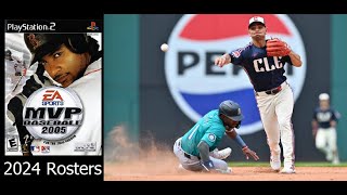 Cleveland Guardians vs Seattle Mariners  MVP Baseball 2005 G19 [upl. by Amling]