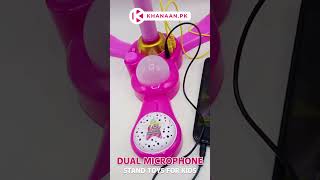 Dual Microphone Stand for Kids [upl. by Nnayllehs]