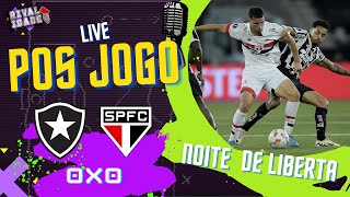 Pós jogo Botafogo 0x0 São Paulo  React [upl. by Standley]