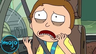 Top 10 Mortiest Morty Moments in Rick and Morty [upl. by Buehrer]