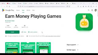 Earn Money Playing Games App Reviews is it fake or real [upl. by Ramirol894]