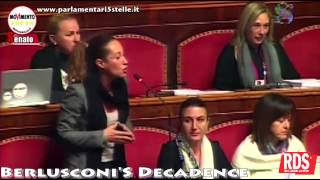 PAOLA  TAVERNA Vs Berlusconiquot Decadance quotRMX  CannymixVideo Mix [upl. by Eelsel]