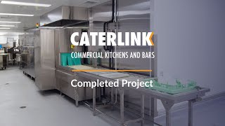 Caterlink Completed Project  Meiko Dishwashing Solution at Sir Charles Gairdner Hospital [upl. by Haskins]