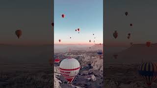 Cappadocia Balloon Ride  The hidden gem of Turkey captured by a travel channel turkey cappadocia [upl. by Flowers687]