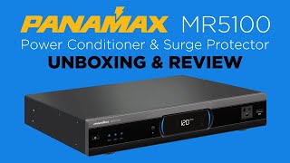 Panamax MR5100 Power Conditioner amp Surge Protector  Unboxing amp Review [upl. by Centonze]